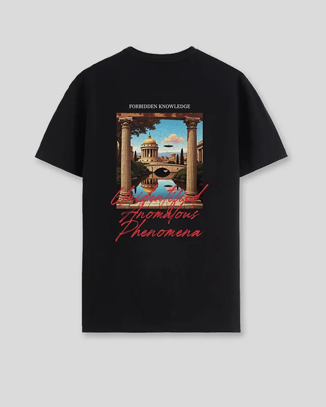 Camiseta Negra Anomalous (Unisex)