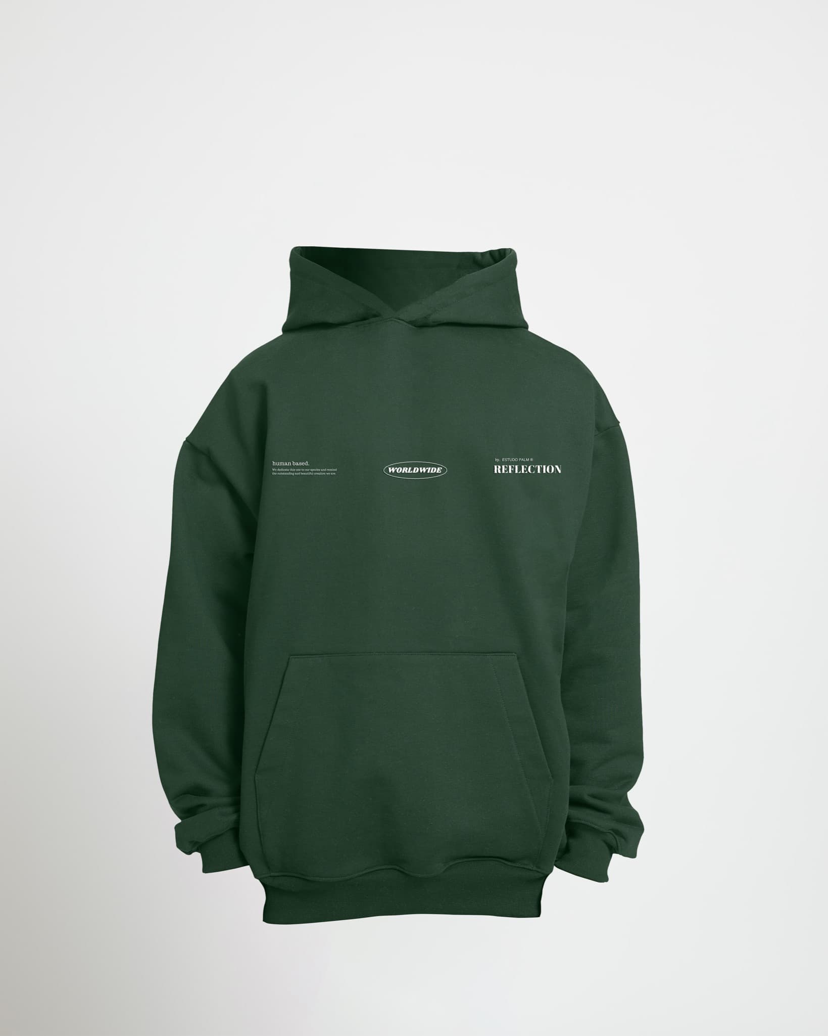 Hoddie Verde - Reflection (Estudio Palm)