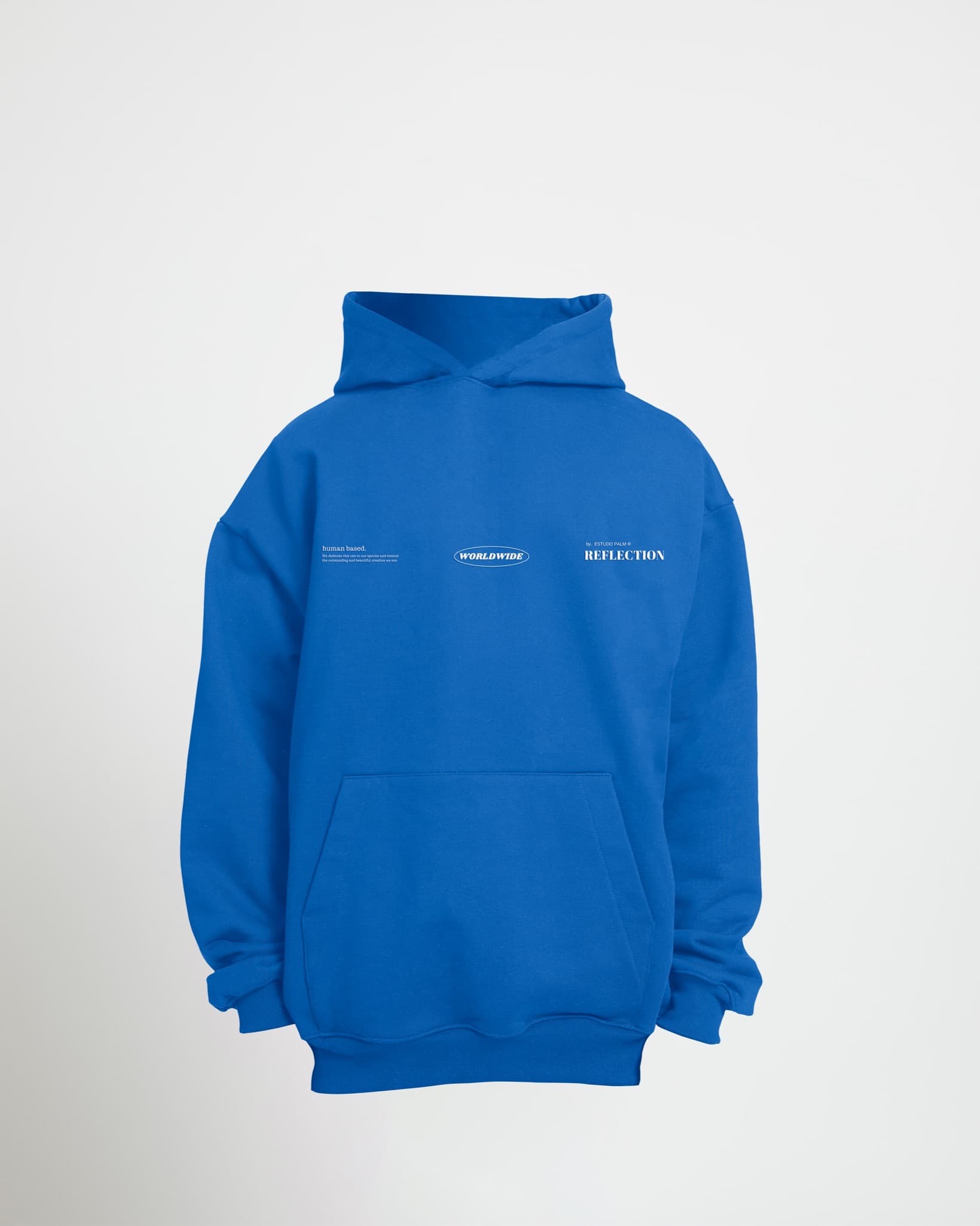 Hoddie Azul - Reflection (Estudio Palm)