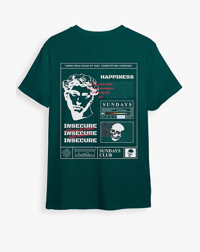 Camiseta Verde Estatua (Unisex)