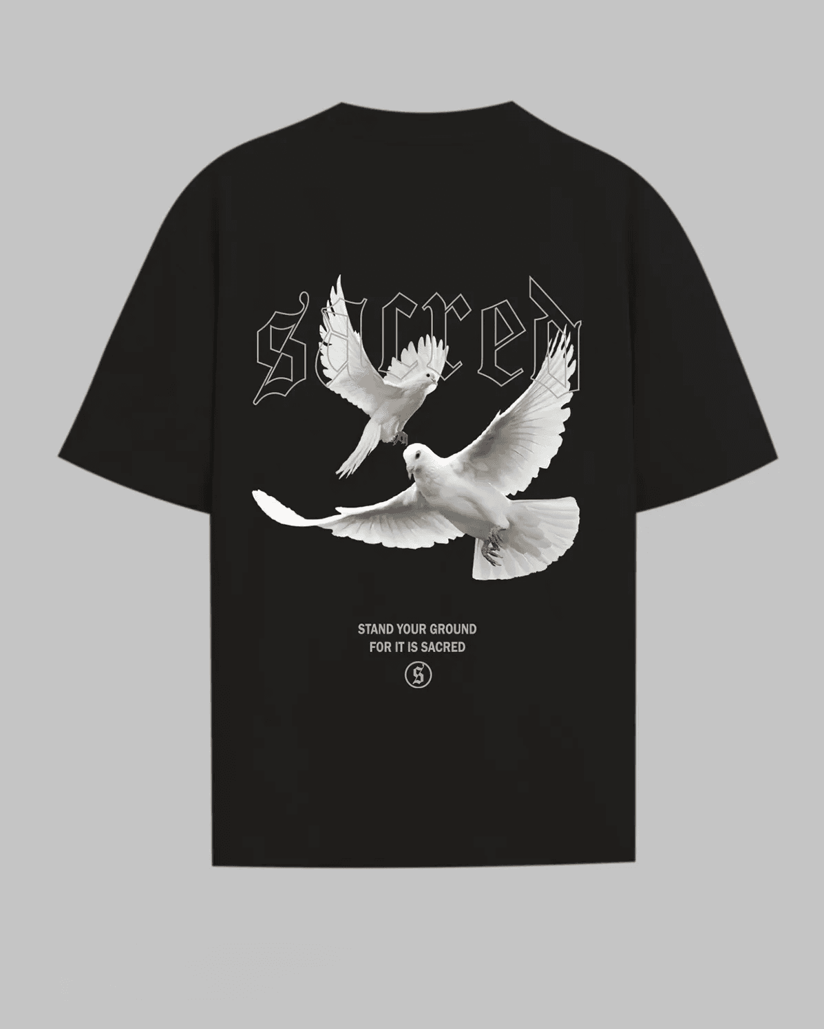 Camiseta Sacred Negro (Unisex)