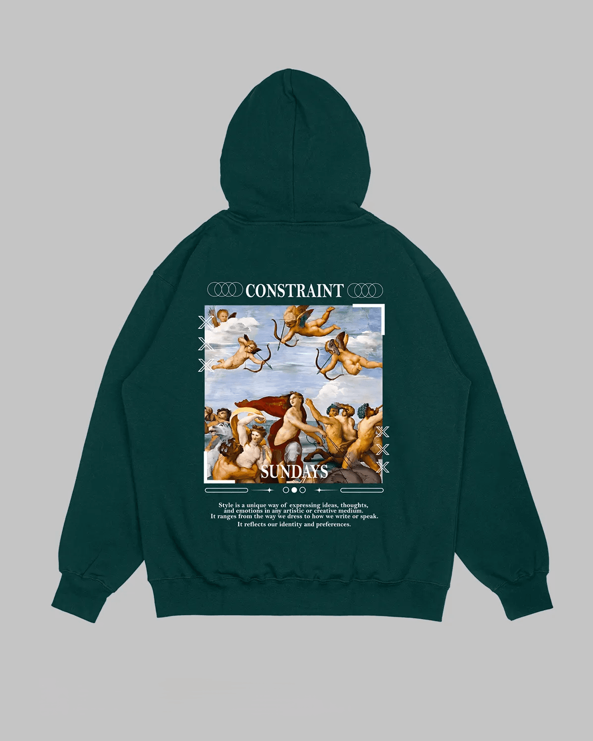 Hoddie Constraint Verde (Unisex)