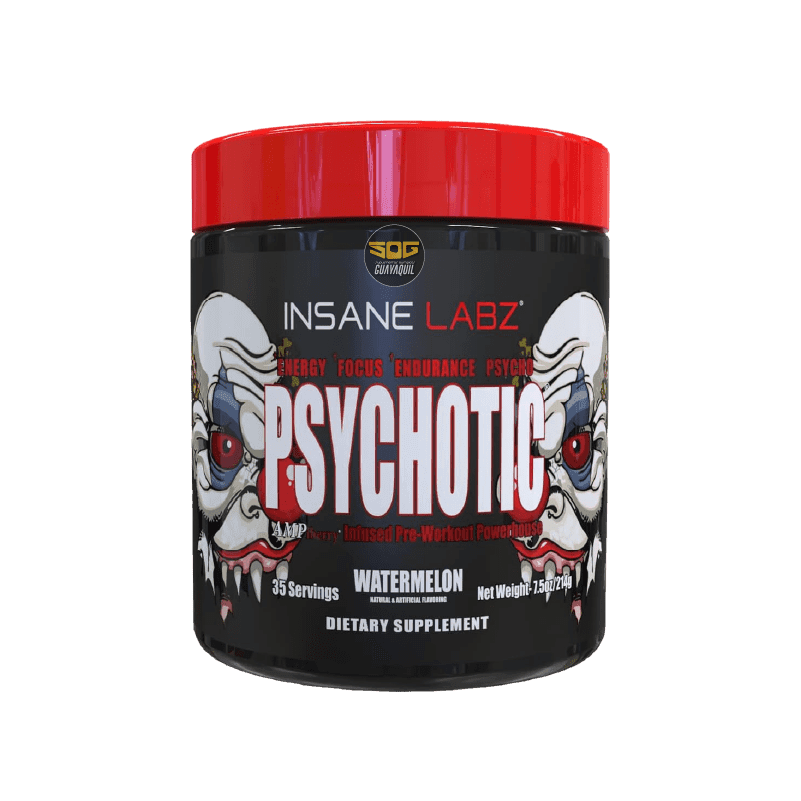 Pre-entreno Psychotic Rojo 35 Servicios