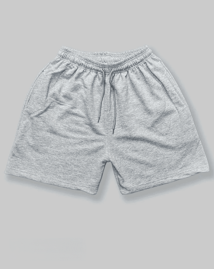 Shorts Basics Unisex Gris/Negro